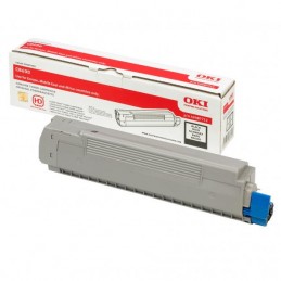 OKI C8600 / C8800 Black toner Черный тонер-картридж (43487712, 43487724), (6K)