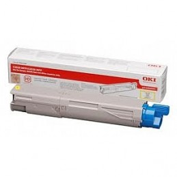 OKI C3520 MFP / C3530 MFP Yellow toner Желтый тонер-картридж (43459333, 43459321), (2K)