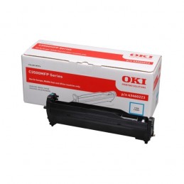 OKI C3520 MFP / C3530 MFP / MC350 / MC360 Cyan drum Голубой фотобарабан (драм-картридж) (43460223), (15K)