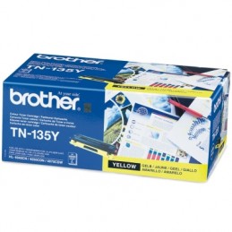 Brother HL-4040CN / 4050CDN / 4070CDN / DCP-9040CN / 9042CN / 9045CN / MFC-9440CN / 9450CN / 9840CN Yellow toner Желтый тонер-картридж повышенной емкости (TN-135Y), (4K)