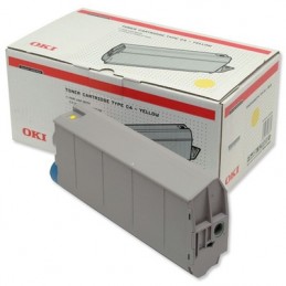 OKI C7100 / C7300 / C7350 / 7500 Yellow toner Желтый тонер-картридж (41963005), (10K)