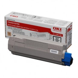 OKI C5650 / C5750 Black toner Черный тонер-картридж (43865740, 43865708), (8K)