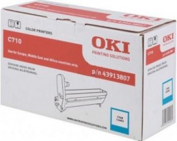 OKI C710 Cyan drum Голубой фотобарабан (драм-картридж) (43913807), (20K)