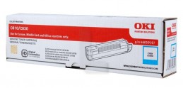 OKI C810n / C830n Cyan Toner Голубой тонер-картридж (44059119, 44059107), (8K)
