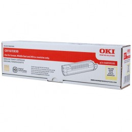 OKI C810n / C830n Yellow toner Желтый тонер-картридж (44059117, 44059105), (8K)