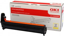 OKI C801 / C810 / C821 / C830 / MC851 / MC860 / MC861 Yellow drum Желтый фотобарабан (драм-картридж) (44064009), (20K)