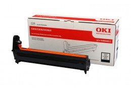 OKI C801 / C810 / C821 / C830 / MC851 / MC860 / MC861 Black drum Чёрный фотобарабан (драм-картридж) (44064012), (20K)