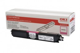OKI C110 / C130n / MC160 Magenta toner Розовый тонер-картридж повышенной емкости (44250722, 44250730), (2,5K)