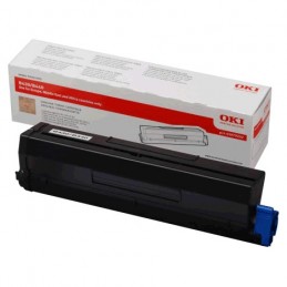 OKI B430 / B440 / MB460 / MB470 / MB480 Black toner Черный тонер-картридж повышенной емкости (43979202, 43979211), (7K)