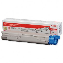 OKI C3520 MFP / C3530MFP / MC350 / MC360 Magenta toner Розовый тонер-картридж повышенной емкости (43459370, 43459374), (2,5K)