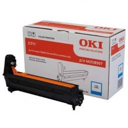 OKI C711 / C711WT / C711 DM Cyan drum Голубой фотобарабан (драм-картридж) (44318507), (20K)