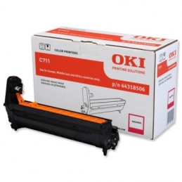OKI C711 / C711WT / C711 DM Magenta drum Розовый фотобарабан (драм-картридж) (44318506), (20K)
