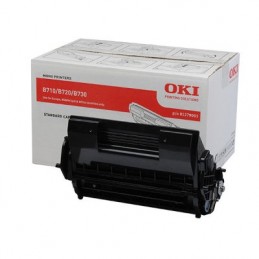 OKI B710 / B720 / B730 Black toner Черный тонер-картридж стандартной емкости (01279001), (15K)