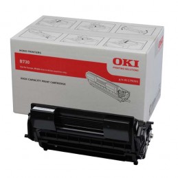 OKI B730 Black toner Черный тонер-картридж максимальной емкости (01279201), (25K)