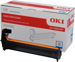 OKI C822n / C822dn / C831n / C831dn / C831cdtn / C841n / C841dn / C841cdtn Cyan drum Голубой фотобарабан (драм-картридж) (44844407), (30K)