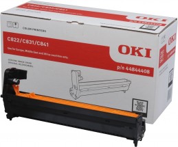 OKI C822n / C822dn / C831n / C831dn / C831cdtn / C841n / C841dn / C841cdtn Black drum Чёрный фотобарабан (драм-картридж) (44844408), (30K)