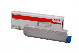 OKI C822n Magenta toner Розовый тонер-картридж (44844614, 44844626), (7,3K)