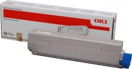 OKI C831n / C831dn / C831cdtn / C841n / C841dn / C841cdtn Yellow toner Желтый тонер-картридж (44844517, 44844505), (10K)