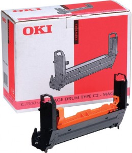 OKI C7200 / 7400 Magenta drum Розовый фотобарабан (драм-картридж) (41304110), (30K)