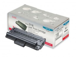 Xerox Phaser 3116 Print Cartridge Black Черный тонер-картридж (109R00748), (3K)