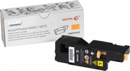 Xerox Phaser 6000 / 6010 / WorkCentre 6015 Yellow Print Cartridge Желтый тонер-картридж (106R01633), (1K)
