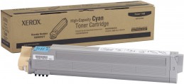 Xerox Phaser 7400 High Capacity Cyan Toner Cartridge Голубой тонер-картридж повышенной емкости (106R01077), (18K)