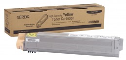 Xerox Phaser 7400 High Capacity Yellow Cartridge Желтый тонер-картридж повышенной емкости (106R01079), (18K)