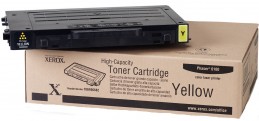Xerox Phaser 6100 High Capacity Yellow Toner Cartridge Желтый тонер-картридж повышенной емкости (106R00682), (5K)