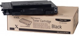 Xerox Phaser 6100 High Capacity Black Toner Cartridge Черный тонер-картридж повышенной емкости (106R00684), (7K)