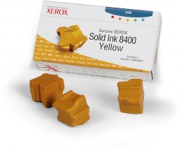 Xerox Phaser 8400 Yellow ColorStix ink sticks (3 sticks) Желтый твердочернильный картридж