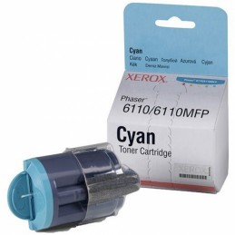 Xerox Phaser 6110 / 6110MFP Cyan Toner Cartridge Голубой тонер-картридж (106R01206), (1K)