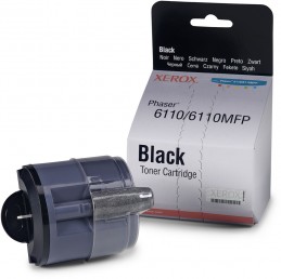 Xerox Phaser 6110 / 6110MFP Black Toner Cartridge Черный тонер-картридж (106R01203), (2K)