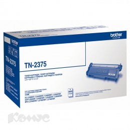 Brother HL-L2300D / L2340DW / L2360DN / L2365DW / DCP-L2500D / L2520DW / L2540DN / L2560DW / MFC-L2700DWR / L2720DW / L2740DW Black toner Черный тонер-картридж повышенной емкости (TN-2375), (2,6K)