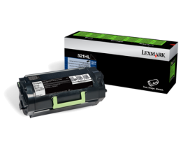 Lexmark MS710 / MS711 / MS810 / MS811 / MS812 High Yield Return Program Toner Cartridge Картридж с тонером высокой емкости 525HE (52D5H0E), (25K)