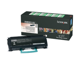 Lexmark X463de / X464de / X466de / X466dte / X466dwe Extra High Yield Return Program Toner Cartridge Картридж с тонером сверхвысокой емкости (X463X11G), (15K)