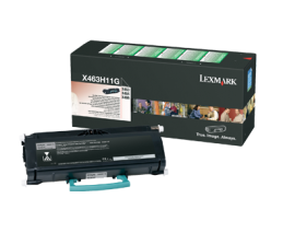 Lexmark X463de / X464de / X466de / X466dte / X466dwe High Yield Regular Toner Cartridge Картридж с тонером высокой емкости (X463H21G), (9K)