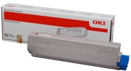 OKI C532 / C542 / MC563 / MC573 Black toner Черный тонер-картридж повышенной емкости (46490632), (7K)