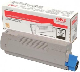 OKI C612n Black toner Черный тонер-картридж (46507520), (8K)