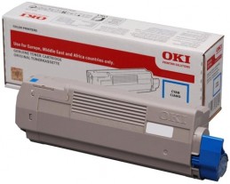 OKI C612n Cyan toner Голубой тонер-картридж (46507519), (6K)
