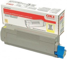 OKI C612n Yellow toner Желтый тонер-картридж (46507517), (6K)