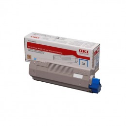 OKI C712n / C712dn Cyan toner Голубой тонер-картридж повышенной емкости (46507627), (11,5K)