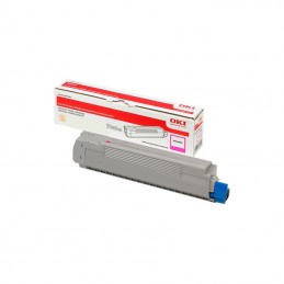 OKI C712n / C712dn Magenta toner Розовый тонер-картридж повышенной емкости (46507626), (11,5K)