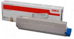 OKI C833 / C843 Yellow toner Желтый тонер-картридж повышенной емкости (46443113), (10K)