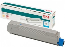 OKI Pro8432WT Cyan toner Голубой тонер-картридж повышенной емкости (46606507), (8,8K)