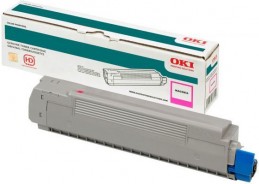 OKI Pro8432WT Magenta toner Розовый тонер-картридж повышенной емкости (46606506), (8,8K)