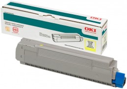 OKI Pro8432WT Yellow toner Желтый тонер-картридж повышенной емкости (46606505), (8,8K)