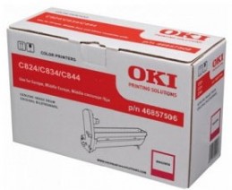 OKI C824 / 834 / 844 Magenta drum Розовый фотобарабан (драм-картридж) (46857506), (30K)