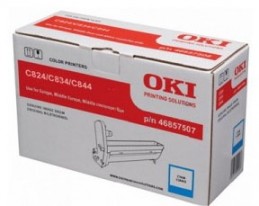 OKI C824 / 834 / 844 Cyan drum Голубой фотобарабан (драм-картридж) (46857507), (30K)