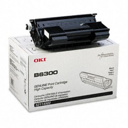 OKI B6300 Black toner Черный тонер-картридж (09004079), (18K)