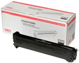 OKI C9600 / C9650 / C9655 / C9800 / C9850 / C9800MFP / C9850MFP / C9800GA / C9800GA MFP Black drum Чёрный фотобарабан (драм-картридж) (42918108), (30K)